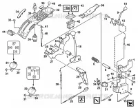 G   Éléments de commande pour Stihl MF 880