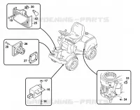 J   Parties électriques   2 pour Stihl MF 880