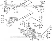 L   Transmission pour Stihl MF 880