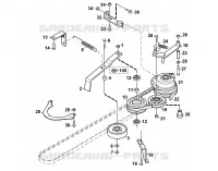 O   Embrayage de lames pour Stihl MF 890 PRO