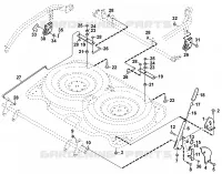 B   Réglage de hauteur (manuel) pour Stihl AMM 842
