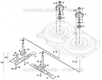 E   Système Lames pour Stihl AME 842