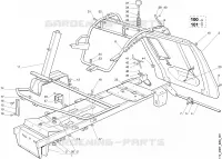A   Chassis pour Stihl MR 340