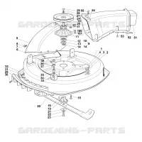 I   Plateau de coupe pour Stihl MR 340