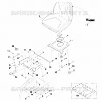 D   Siege pour Stihl MR 4082.0 K