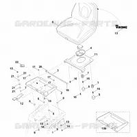 D   Siege pour Stihl MR 4082.1