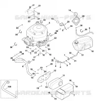 G   Moteur, reservoir pour Stihl MR 4082.1