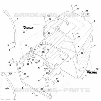 M   Bac de ramassage pour Stihl MR 4082.1
