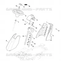 B   Tableau de bord pour Stihl MR 4082.2