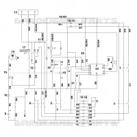 O   Connexion electrique pour Stihl MR 4082.2