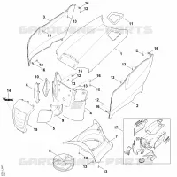 D   Capot moteur pour Stihl MT 4097.0 S