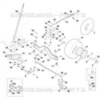 E   Direction, roue avant pour Stihl MT 4097.0 S