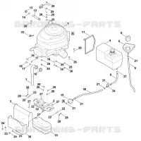 G   Moteur, reservoir pour Stihl MT 4097.0 S