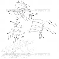 B   Tableau de bord pour Stihl MT 4097.1 SX