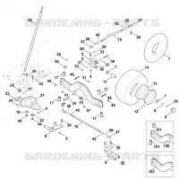E   Direction, roue avant pour Stihl MT 4097.1 SX