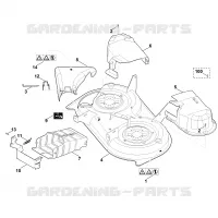 K   Carter du plateau de coupe pour Stihl MT 4097.1 SX