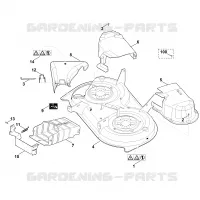 K   Carter du plateau de coupe pour Stihl MT 4112.0 S