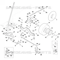E   Direction, roue avant pour Stihl MT 4112.0 SZ