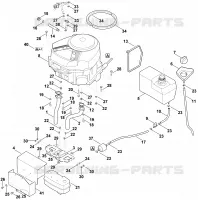 G   Moteur, reservoir pour Stihl MT 4112.0 SZ