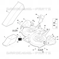 N   Carter du plateau de coupe pour Stihl MT 5097.0