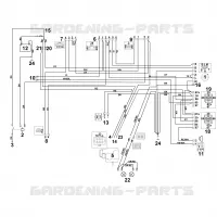 S   Schéma de contact pour Stihl MT 5097.0