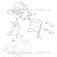 B   Tableau de bord pour Stihl MT 5097.0 C