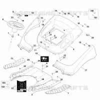 C   Revêtement pour Stihl MT 5097.0 C