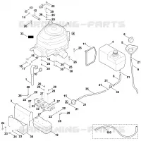 I   Moteur, reservoir pour Stihl MT 5097.0 C