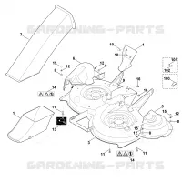 N   Carter du plateau de coupe pour Stihl MT 5097.0 C