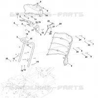 B   Tableau de bord pour Stihl MT 5097.0 G