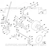 F   Direction, roue avant pour Stihl MT 5097.0 G