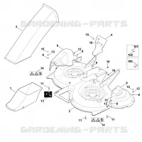 O   Carter du plateau de coupe pour Stihl MT 5097.0 G