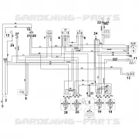 T   Schéma de contact pour Stihl MT 5097.0 G