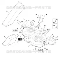 N   Carter du plateau de coupe pour Stihl MT 5097.0 K
