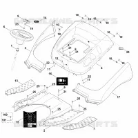 C   Revêtement pour Stihl MT 5097.0 Z