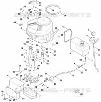 I   Moteur, reservoir pour Stihl MT 5097.0 Z