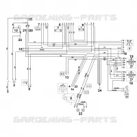 S   Schéma de contact pour Stihl MT 5097.0 Z