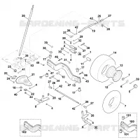 E   Direction, roue avant pour Stihl MT 5097.1 C