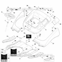 C   Revêtement pour Stihl MT 5097.1 Z