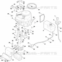H   Moteur, reservoir pour Stihl MT 5097.1 Z