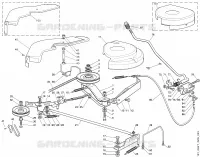 H   Plateau de coupe   1 pour Stihl MT 545