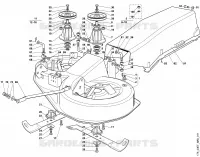 I   Plateau de coupe   2 pour Stihl MT 580