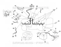 L   Parties électriques pour Stihl MT 585