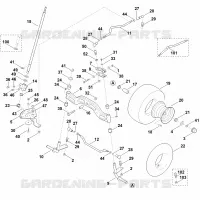 F   Direction, roue avant pour Stihl MT 6112.0