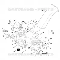N   Carter du plateau de coupe pour Stihl MT 6112.0