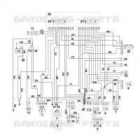 T   Schéma de contact pour Stihl MT 6112.0