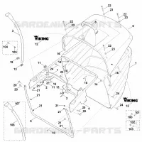 Q   Bac de ramassage pour Stihl MT 6112.0 C