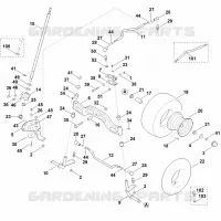 F   Direction, roue avant pour Stihl MT 6112.0 K