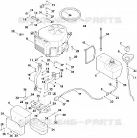 I   Moteur, reservoir pour Stihl MT 6112.0 K