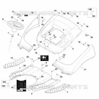 C   Revêtement pour Stihl MT 6112.0 ZL